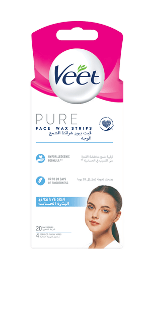 Pure Cold Wax Strips Face 20 Strips